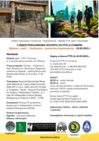 Plakat X Międzypokoleniowej Sztafety Turystycznej „Wędruj z nami”